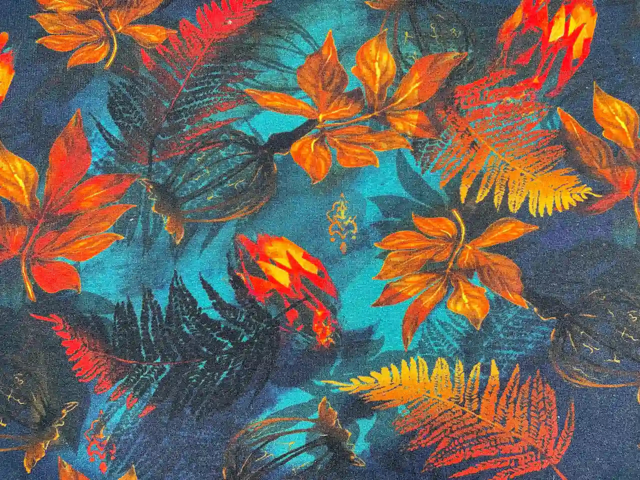 Digitaldruck Alpenfleece "Herbst Liebe"