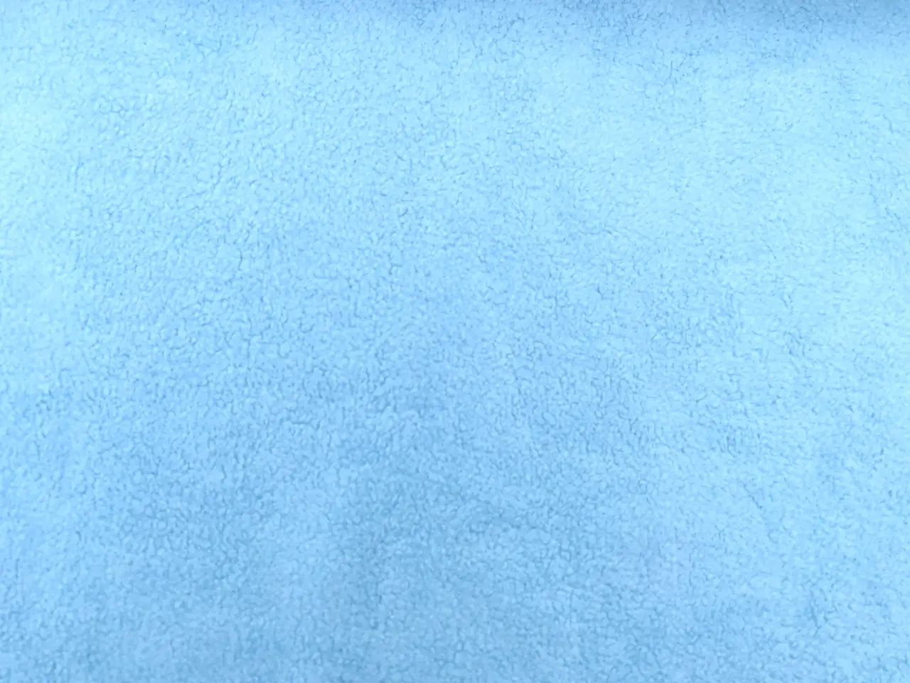 Baumwoll-Fleece Hellblau