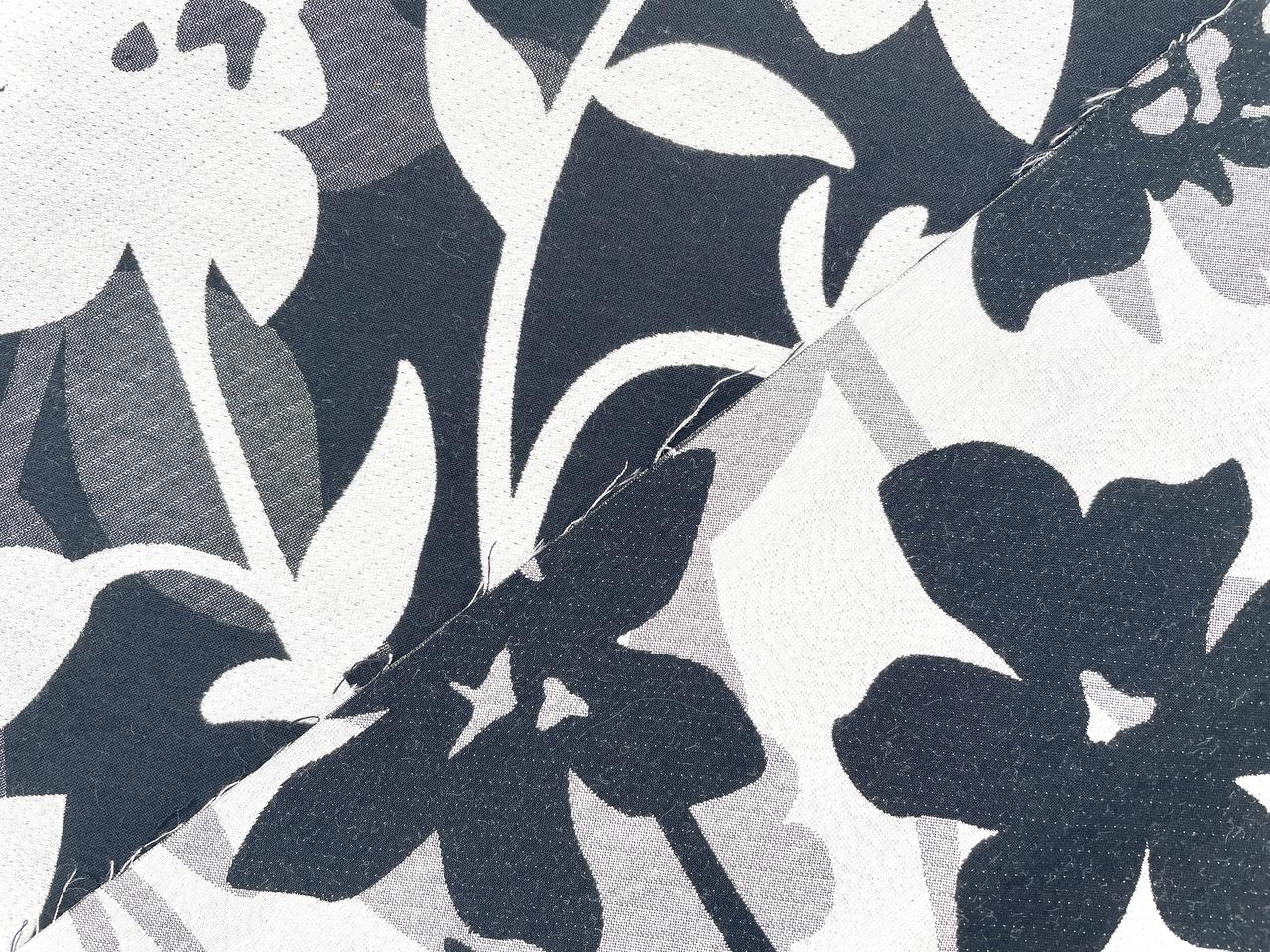 Baumwoll Jacquard mit feinem Glitzer