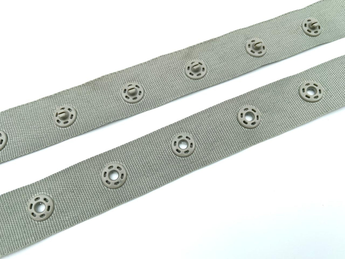 Druckknopfband 18mm Olive