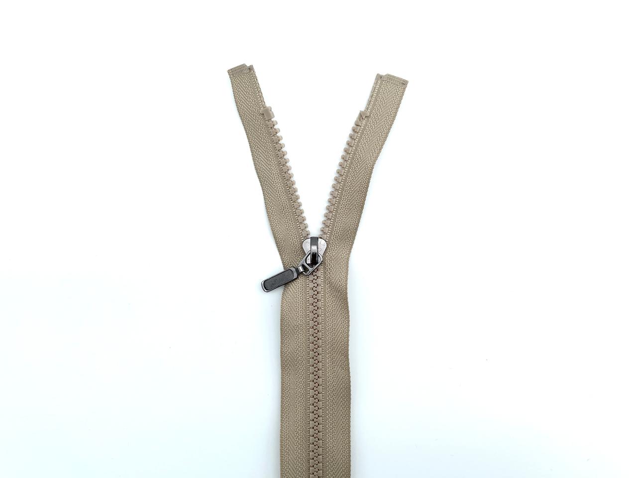 Jacken Reißverschluss 70cm Hellbraun