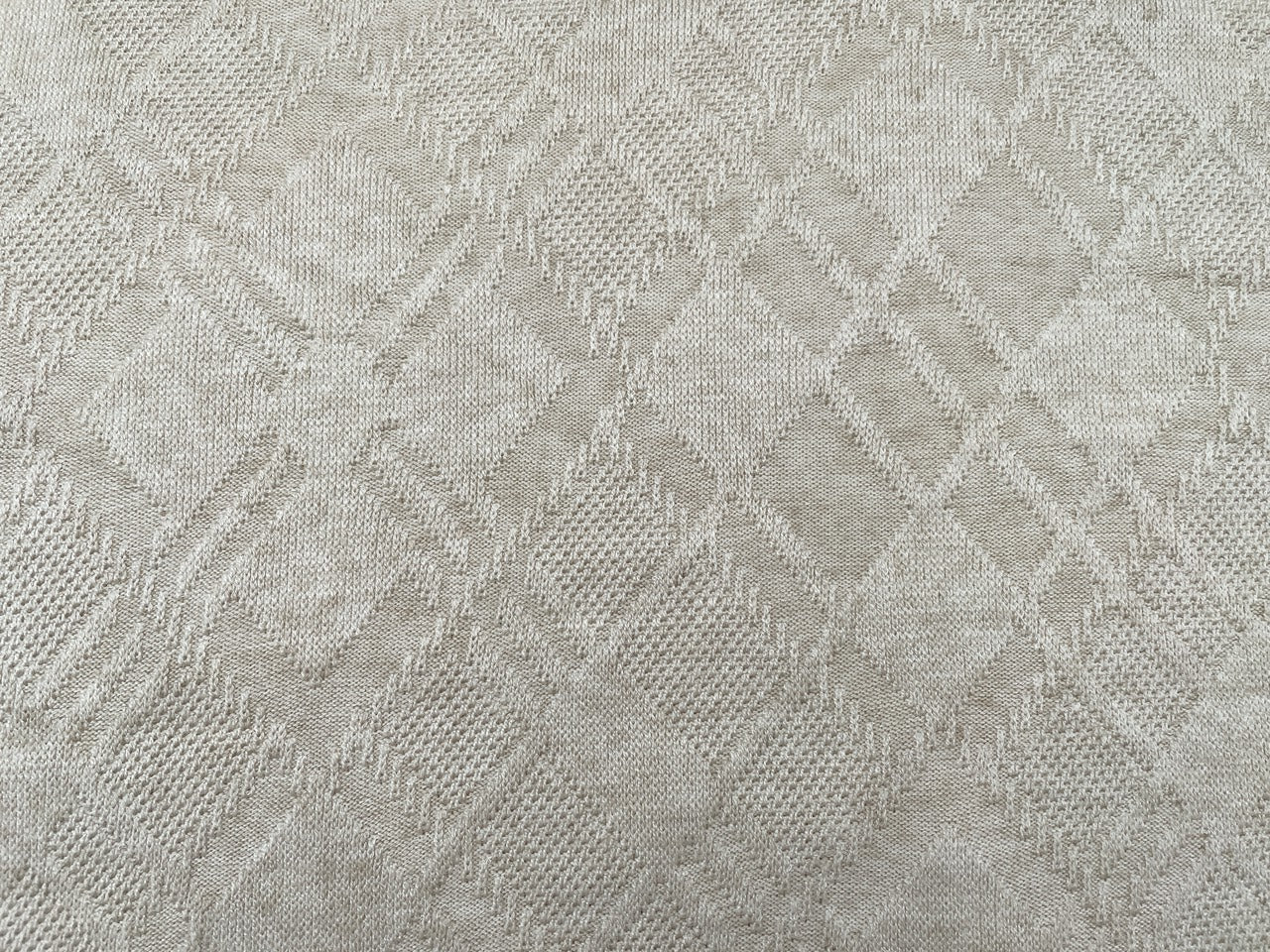 Jacquard Strick Natur