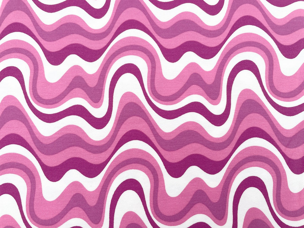 Jersey "New Waves" Pink Weiß