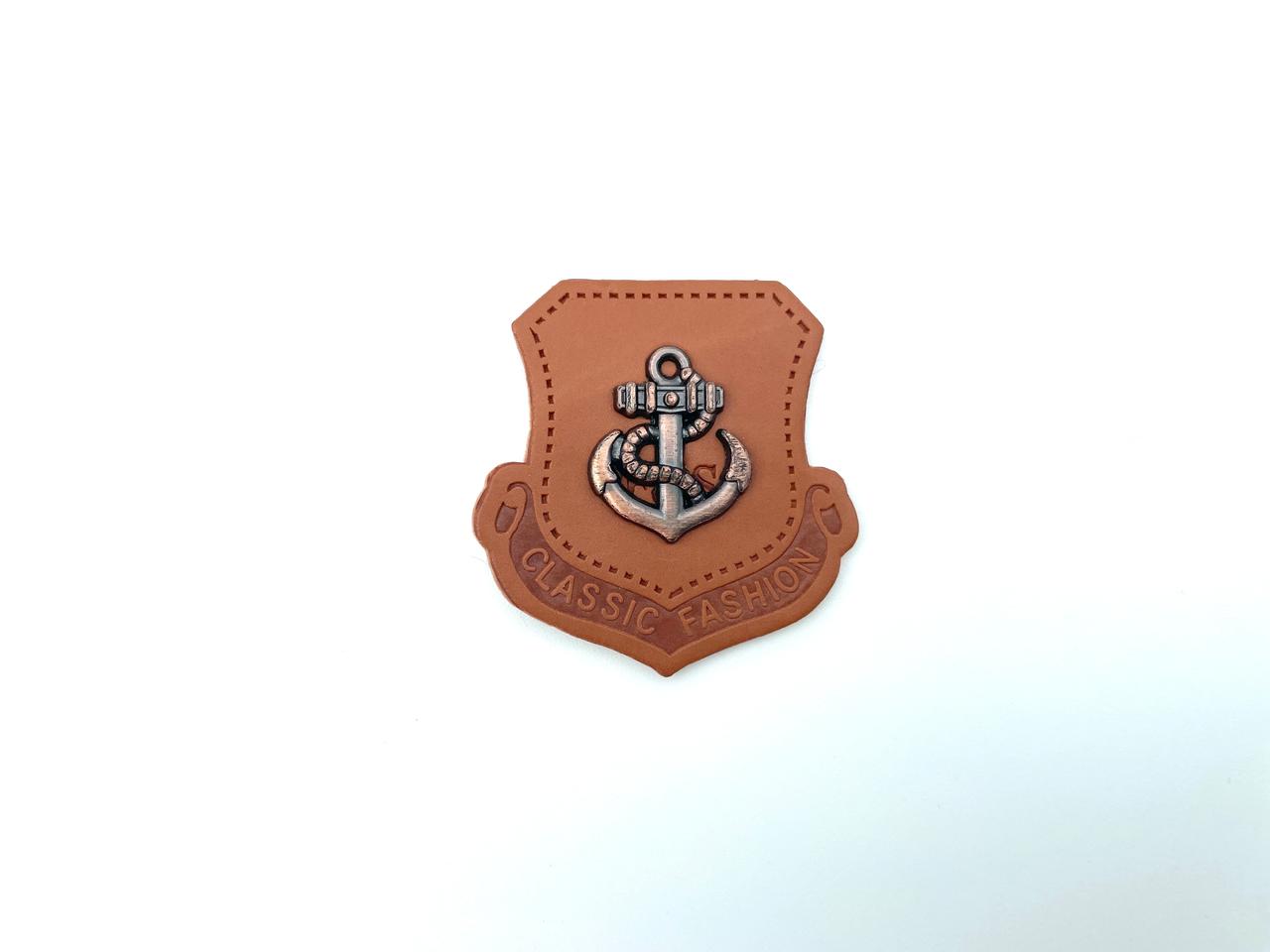 Kunstleder Label "Anker"