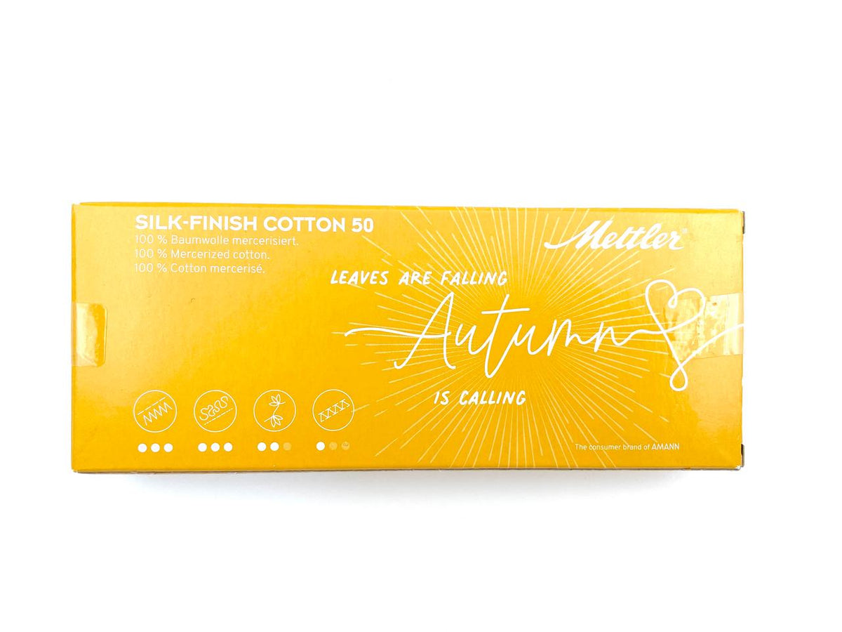 Mettler Silk-Finish Cotton Nähgarn Set Autumn Collection