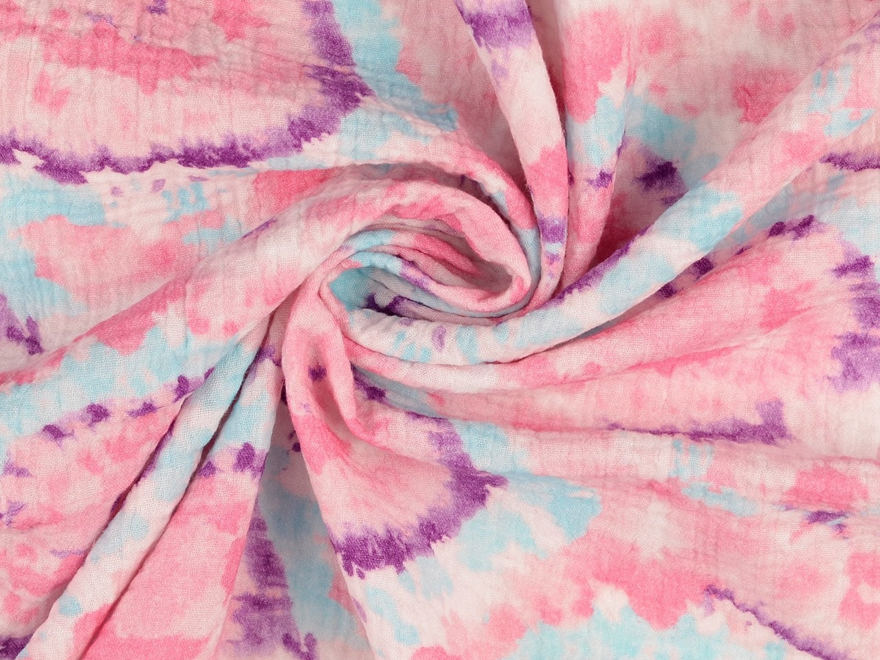 Digitaldruck Musselin "Batik"