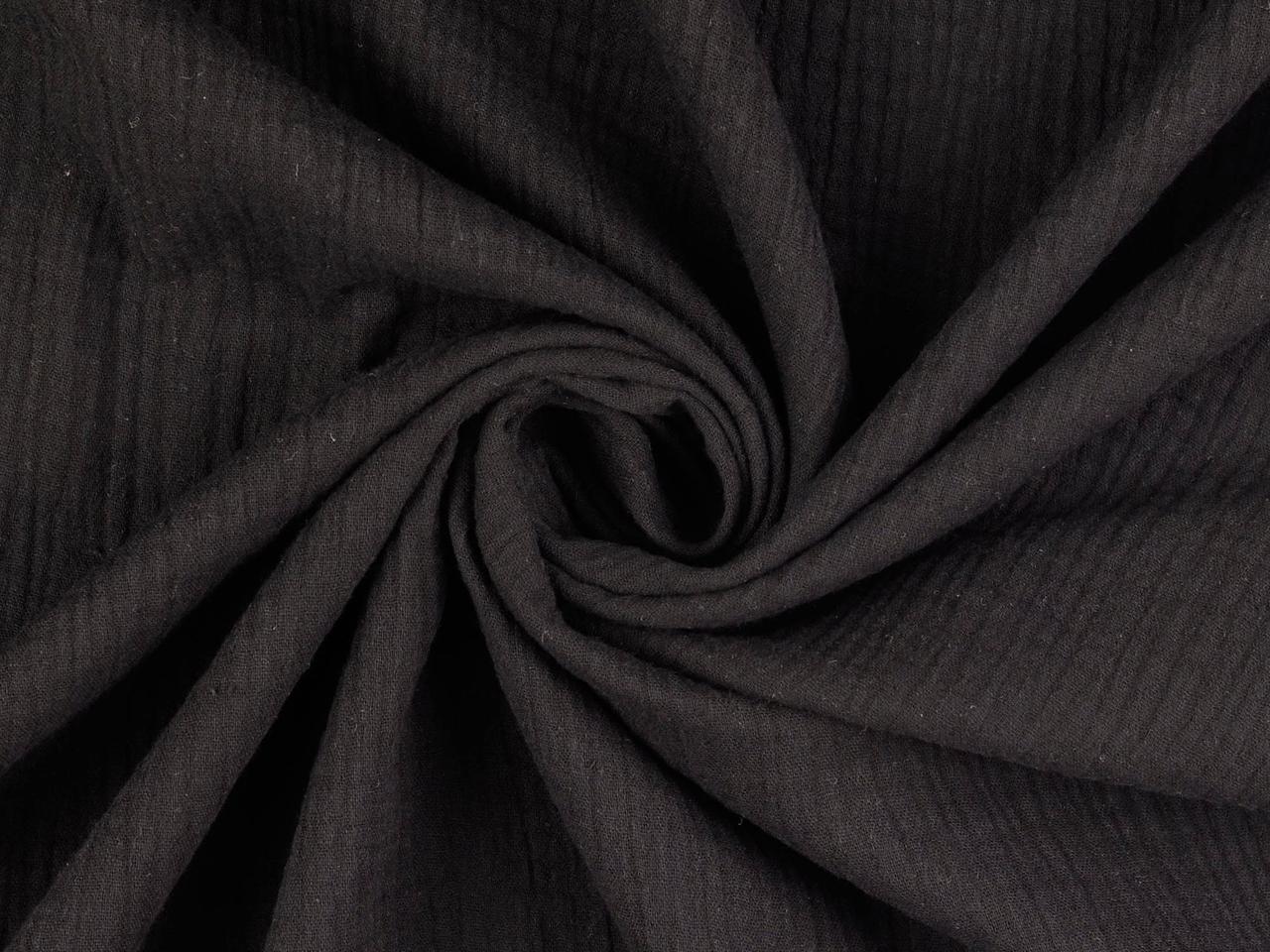Musselin Schwarz