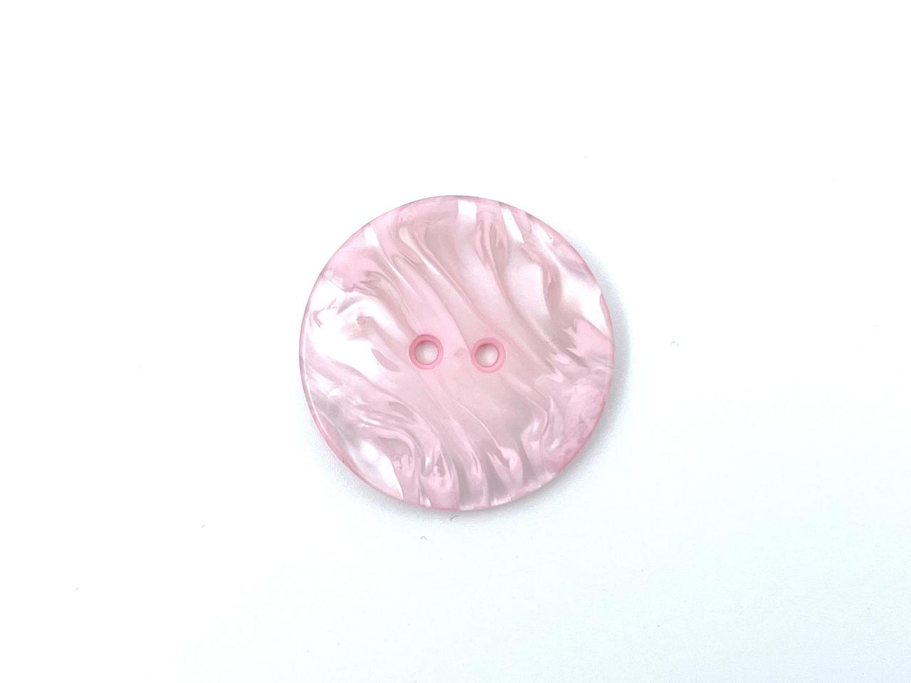 Knopf mit Perlmutt Effekt 3,8cm Rosa