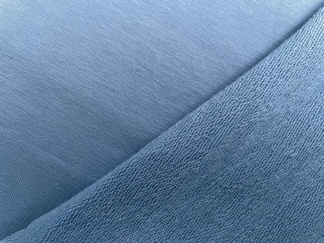 Premium French Terry Bio Baumwolle Denim (620)