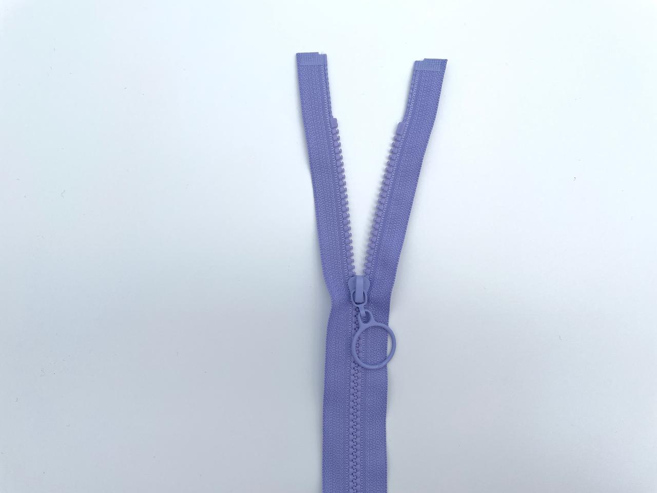 Jacken Reißverschluss mit Ringzipper 50cm Flieder
