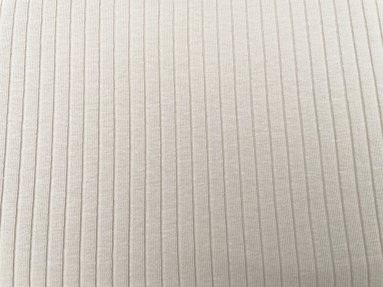 Rippenjersey Beige