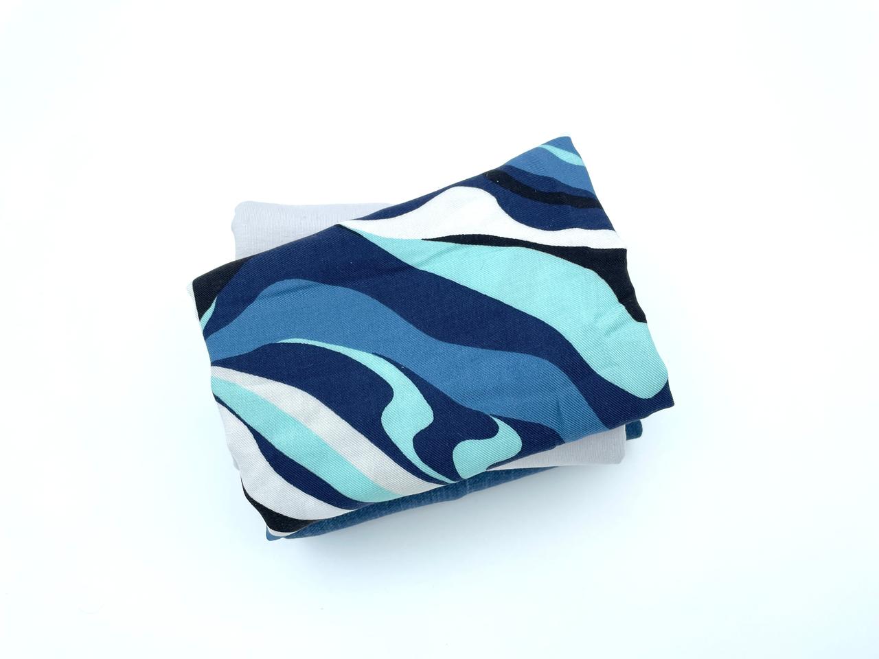 Stoffreste Paket "Wave"