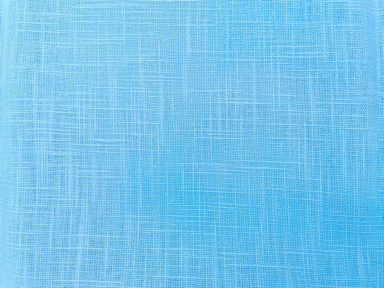 Viskose Leinen Hellblau Reststück 70cm x 135cm