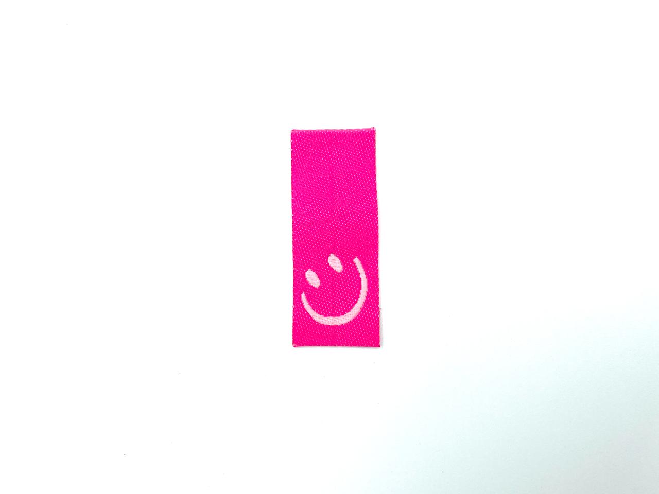 Weblabel "Smiley" Pink