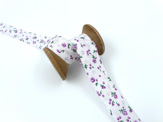 Schrägband "Petit Fleurs" 20 mm