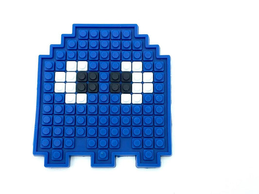 Rubber Patch "Gespenst" Blau