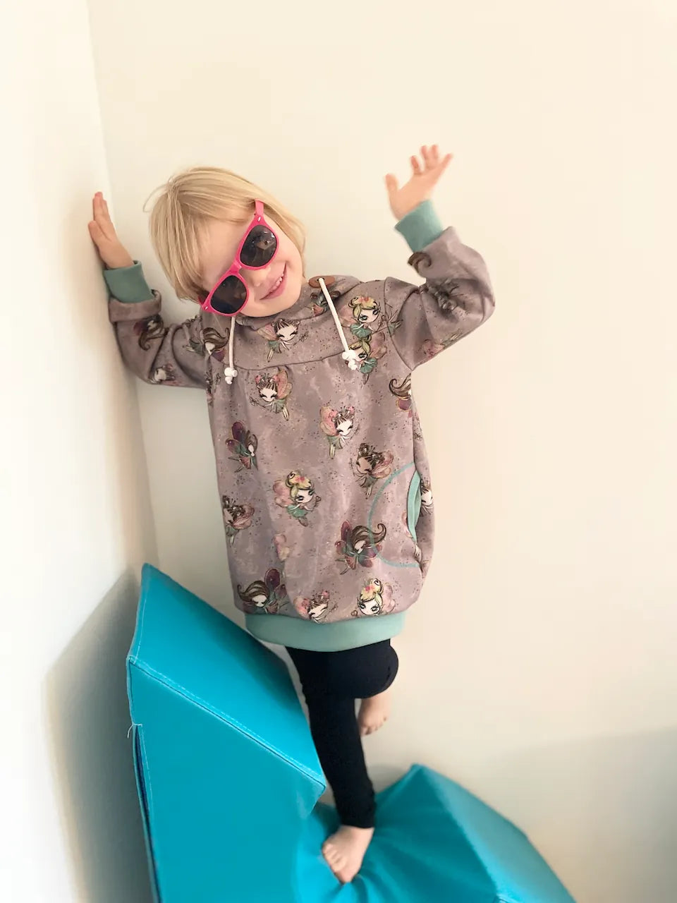 Alpenfleece "Feenzauber" Digitaldruck