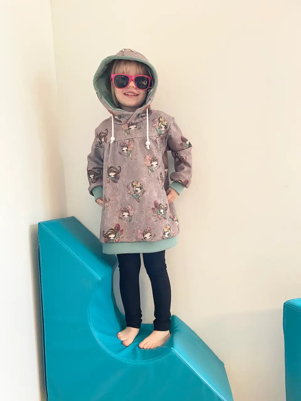 Alpenfleece "Feenzauber" Digitaldruck