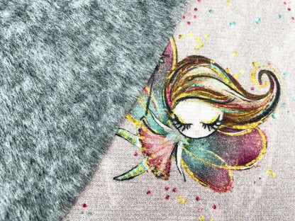 Alpenfleece "Feenzauber" Digitaldruck