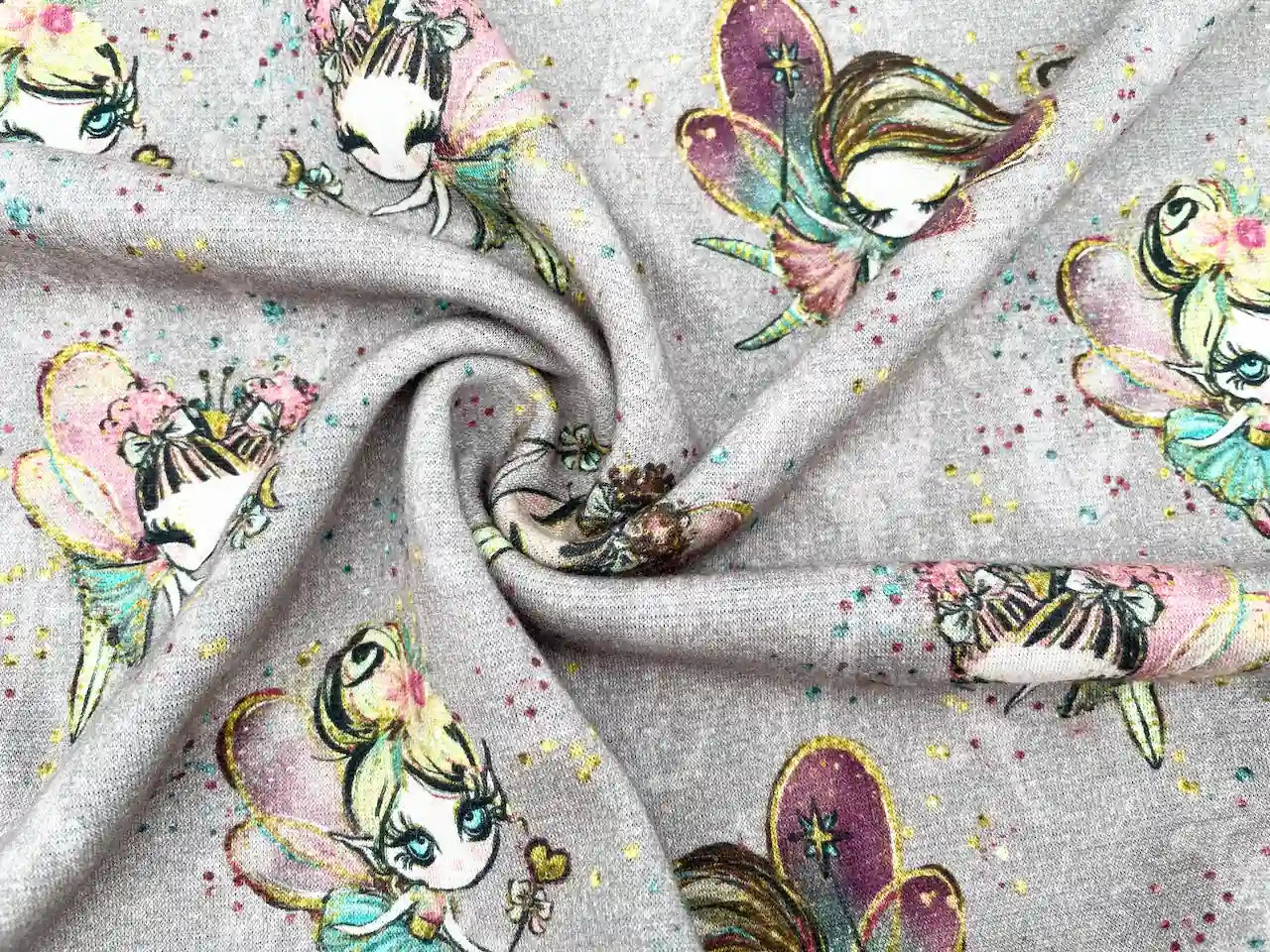 Alpenfleece "Feenzauber" Digitaldruck