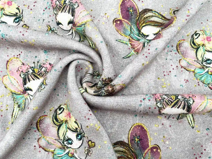 Alpenfleece "Feenzauber" Digitaldruck