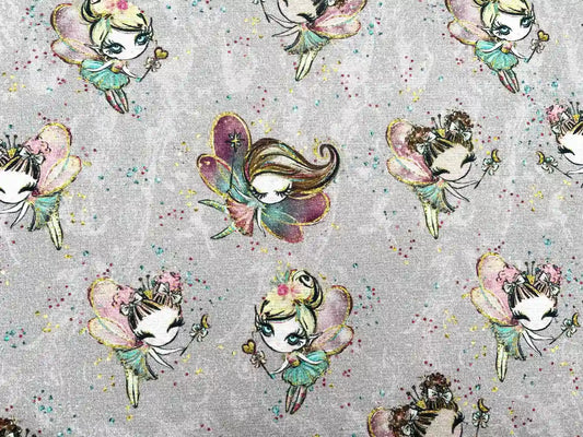 Alpenfleece "Feenzauber" Digitaldruck