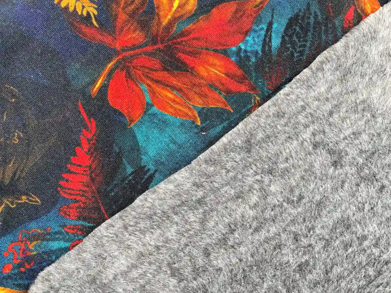 Digitaldruck Alpenfleece "Herbst Liebe"