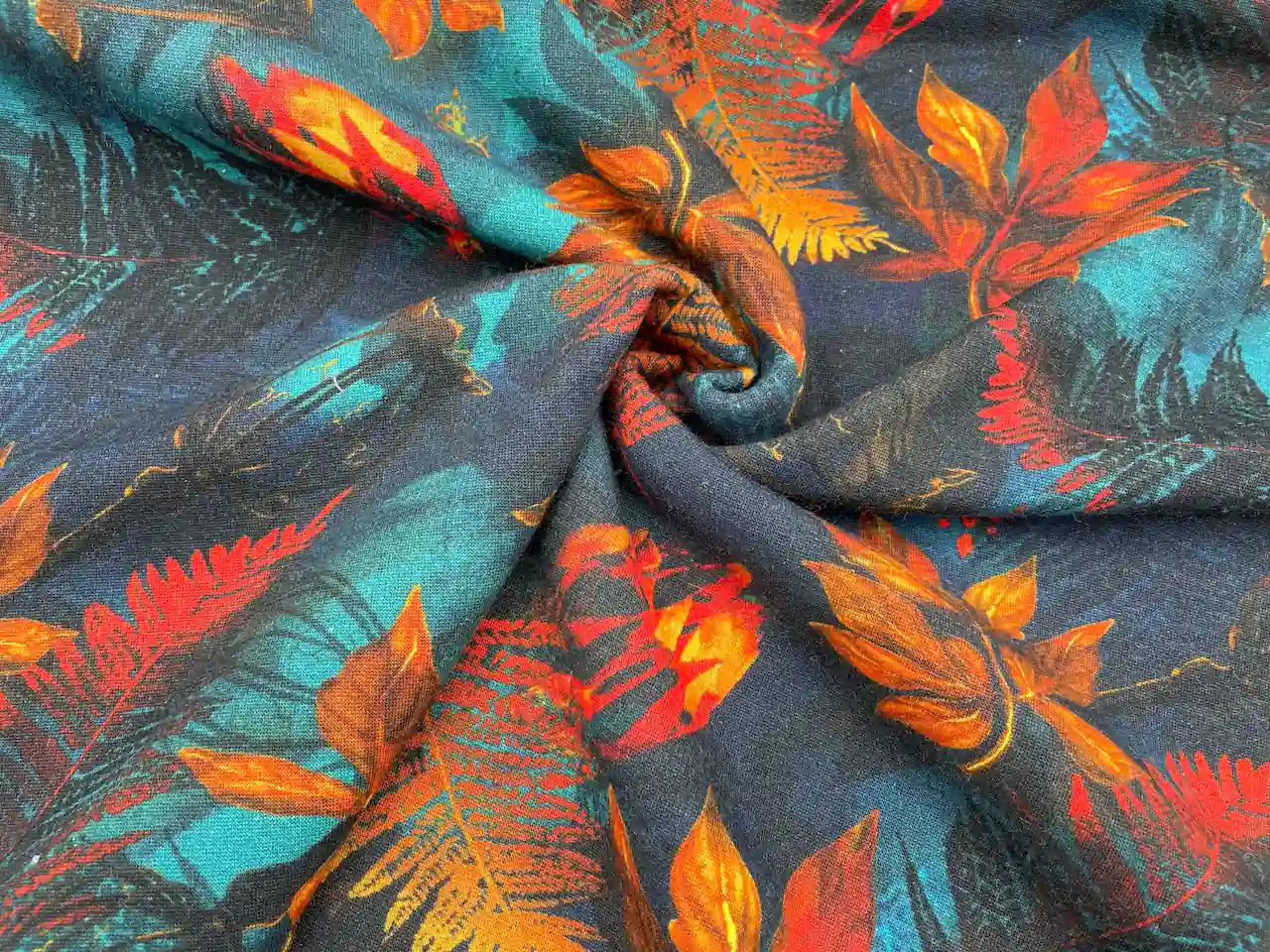 Digitaldruck Alpenfleece "Herbst Liebe"