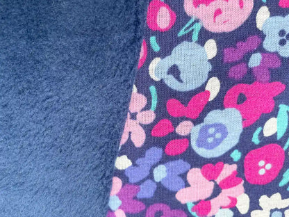 Alpenfleece "Colorful Flowers"