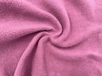 Baumwoll-Fleece Altbeere