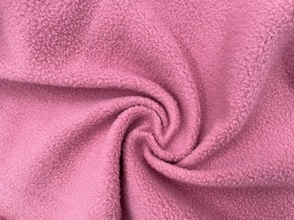 Baumwoll-Fleece Altrosa