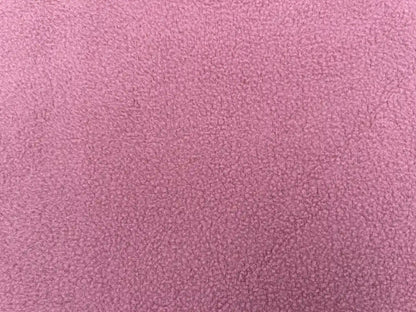 Baumwoll-Fleece Altrosa