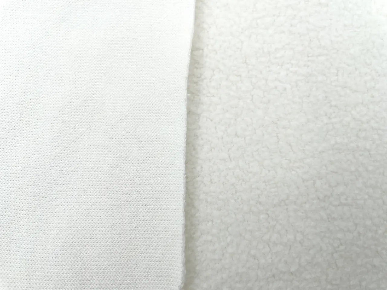 Baumwoll-Fleece Creme