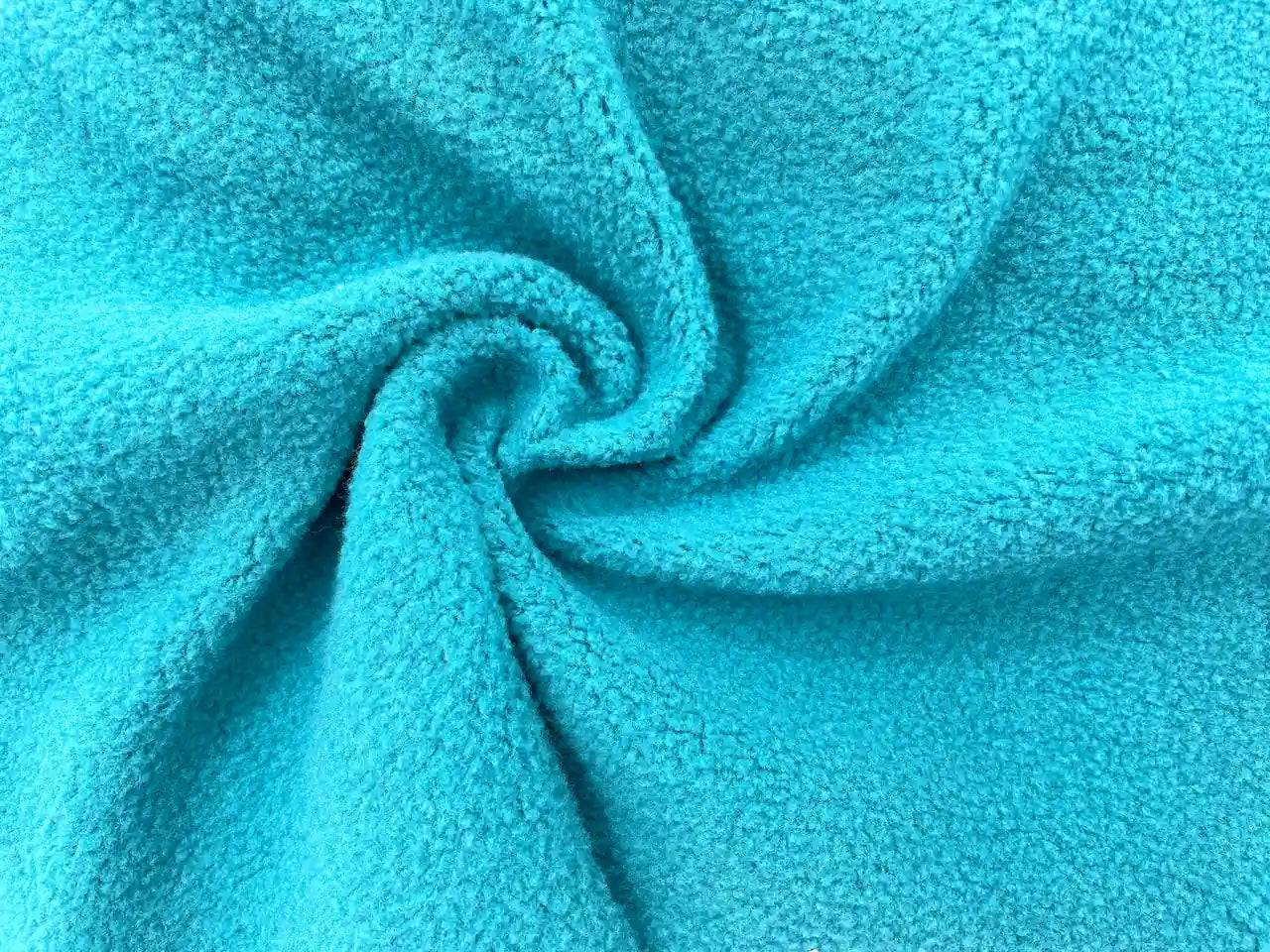 Baumwoll-Fleece Petrol