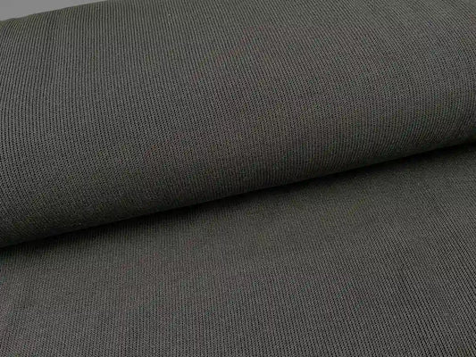 Baumwoll Strick Schwarz