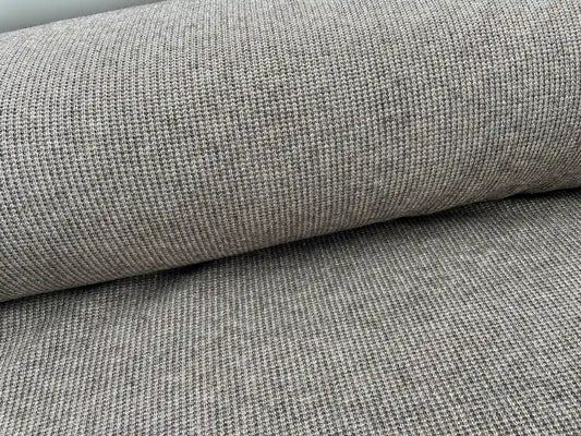 Kuschel Glitzer Strick Taupe