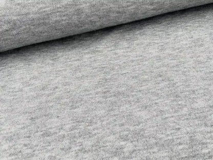 Strick Jersey Hellgrau
