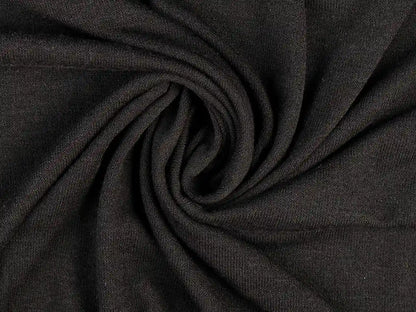 Strick Jersey Schwarz