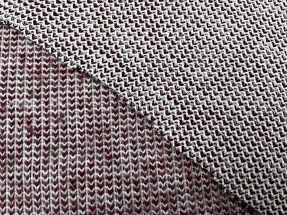 Strickstoff Rot Melange