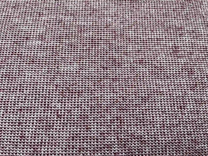 Strickstoff Rot Melange