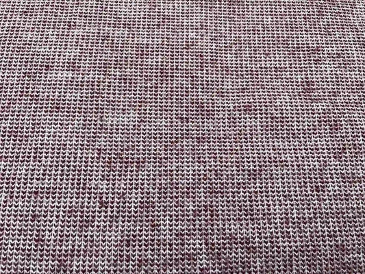 Strickstoff Rot Melange
