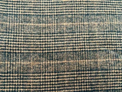 Wollstoff Kariert Double-Sided