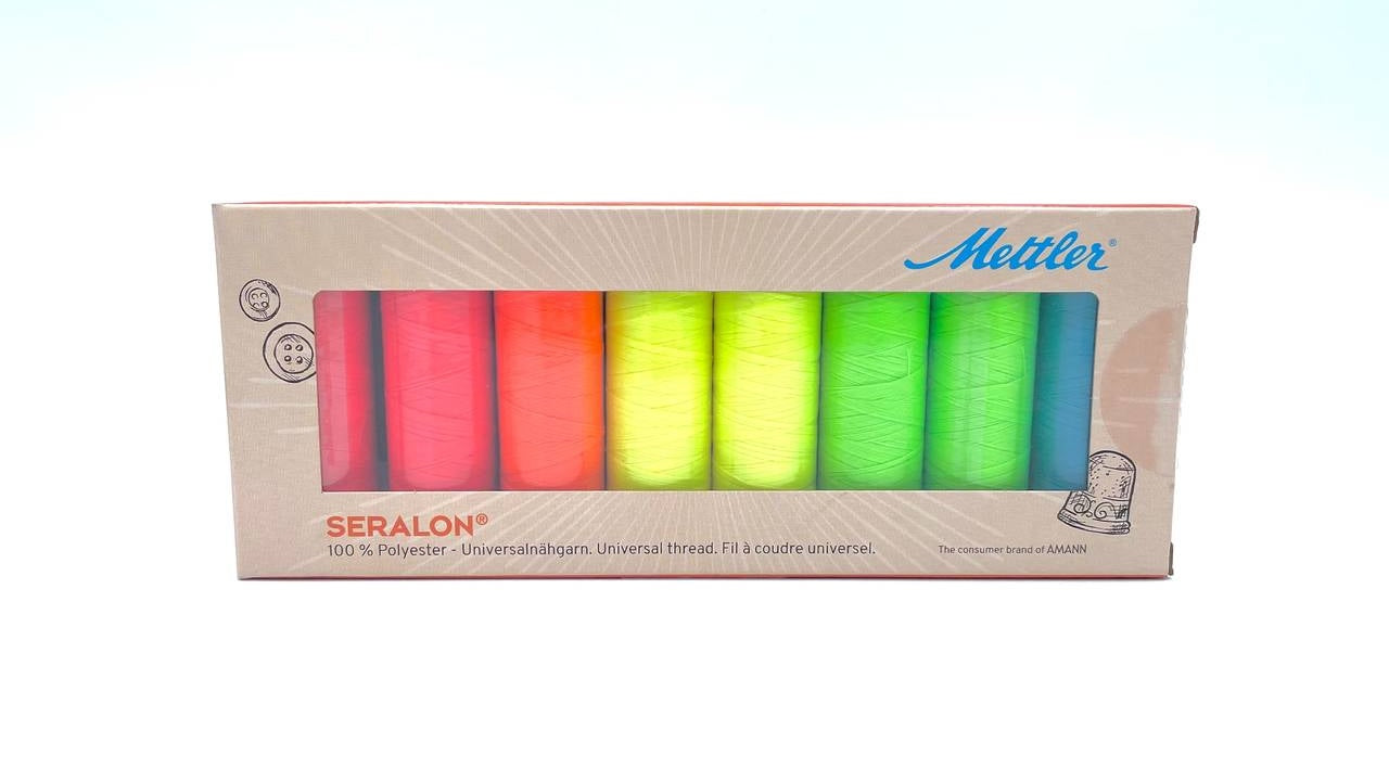 Mettler SERALON Nähgarn Set Neon