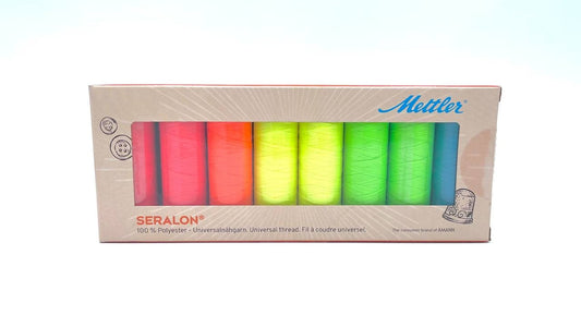 Mettler SERALON Nähgarn Set Neon