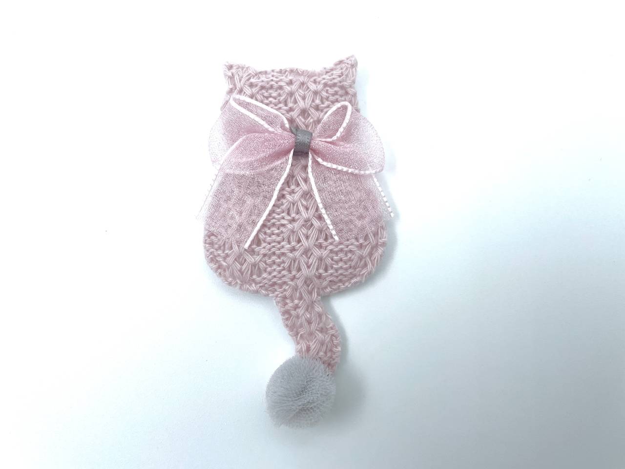 Aufnäher Strick Optik "Katze"