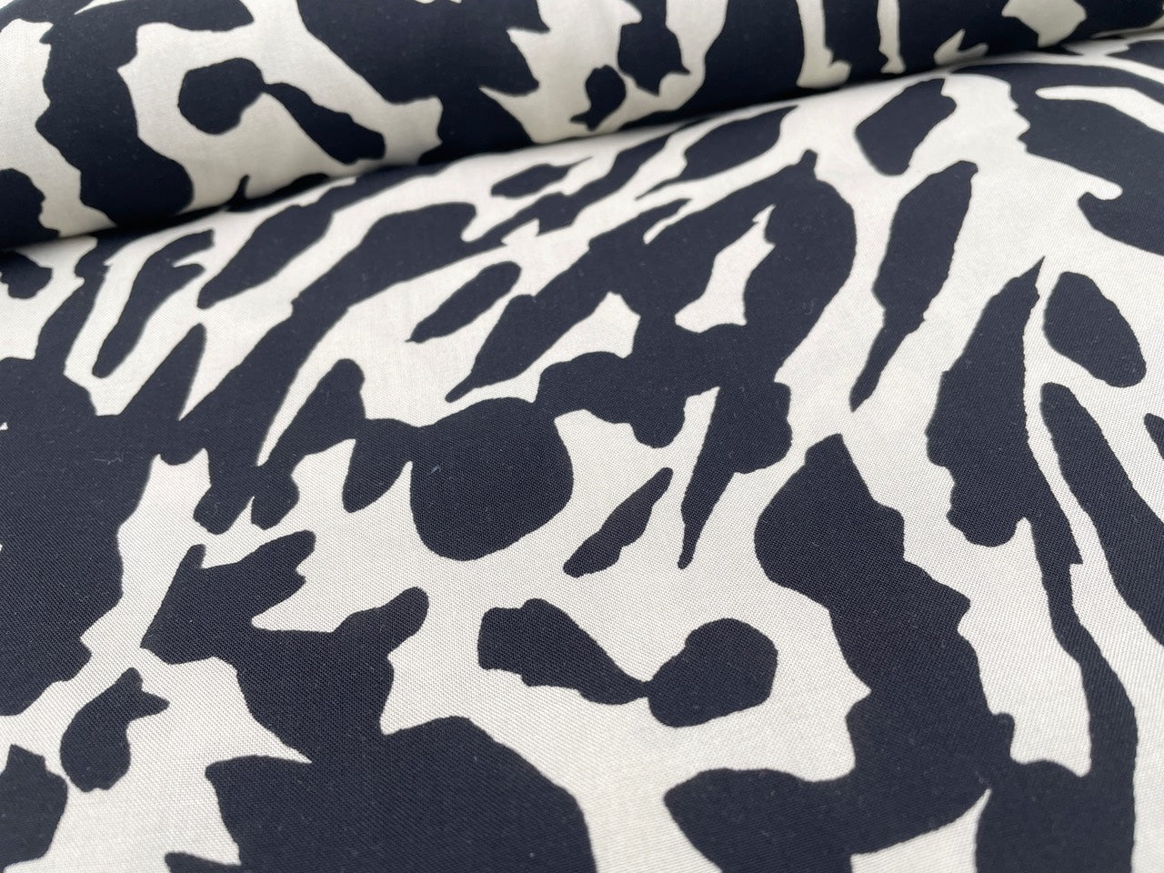 Bambus Popeline "Animal Print"