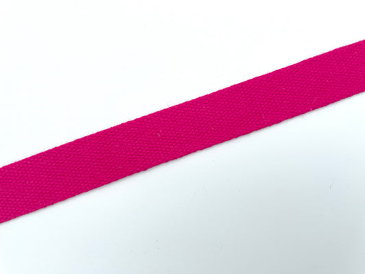 Baumwoll Gurtband 2,5cm Pink
