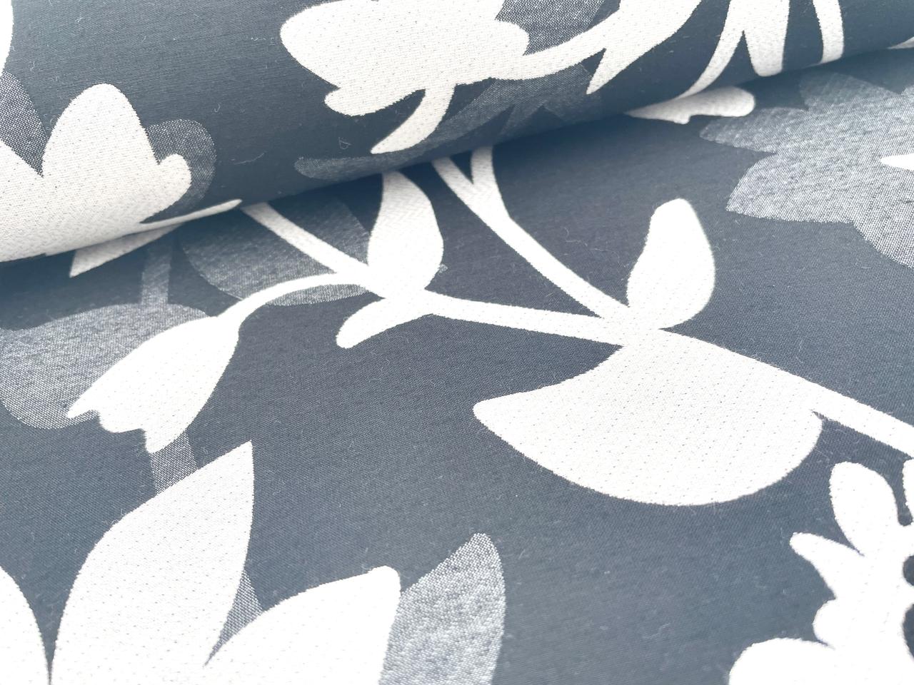 Baumwoll Jacquard mit feinem Glitzer