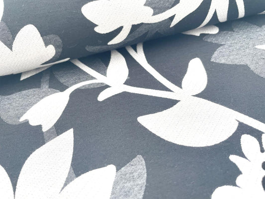 Baumwoll Jacquard mit feinem Glitzer
