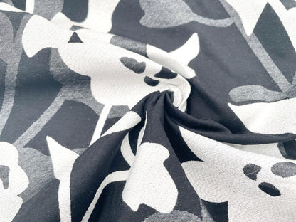 Baumwoll Jacquard mit feinem Glitzer